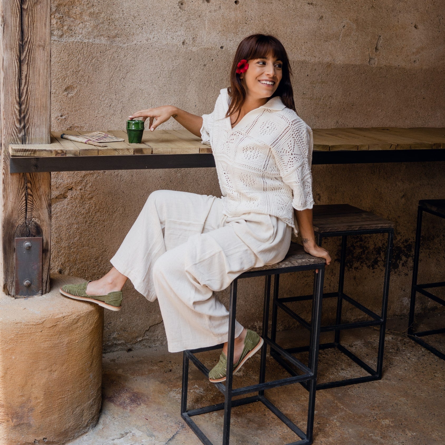 Mapache - Lookbook SS24 - Alegre Suede Olive