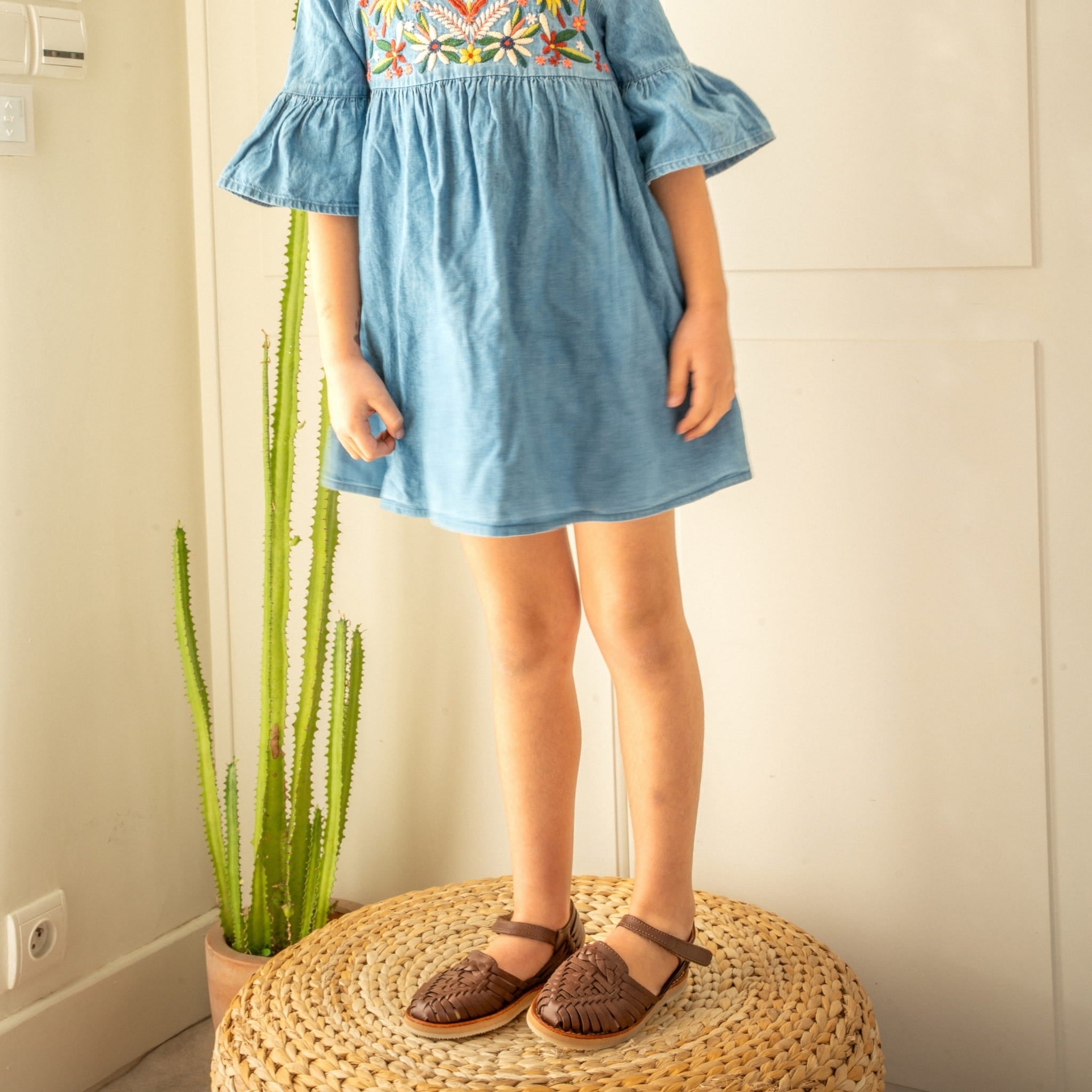 ALEGRIA CHOCOLAT - HUARACHE ENFANT MAPACHE