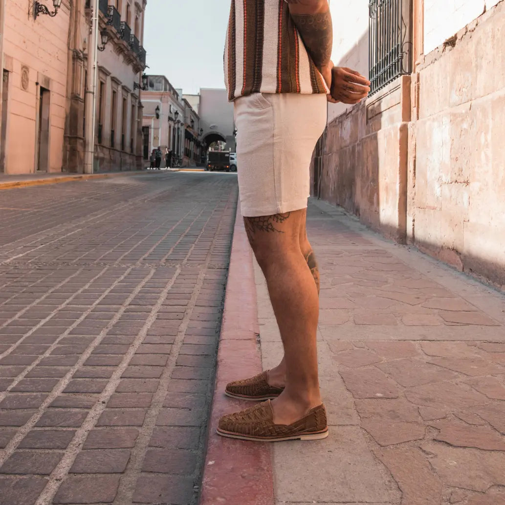 Buena Vista Suede Moka - Mocassins homme Mapache