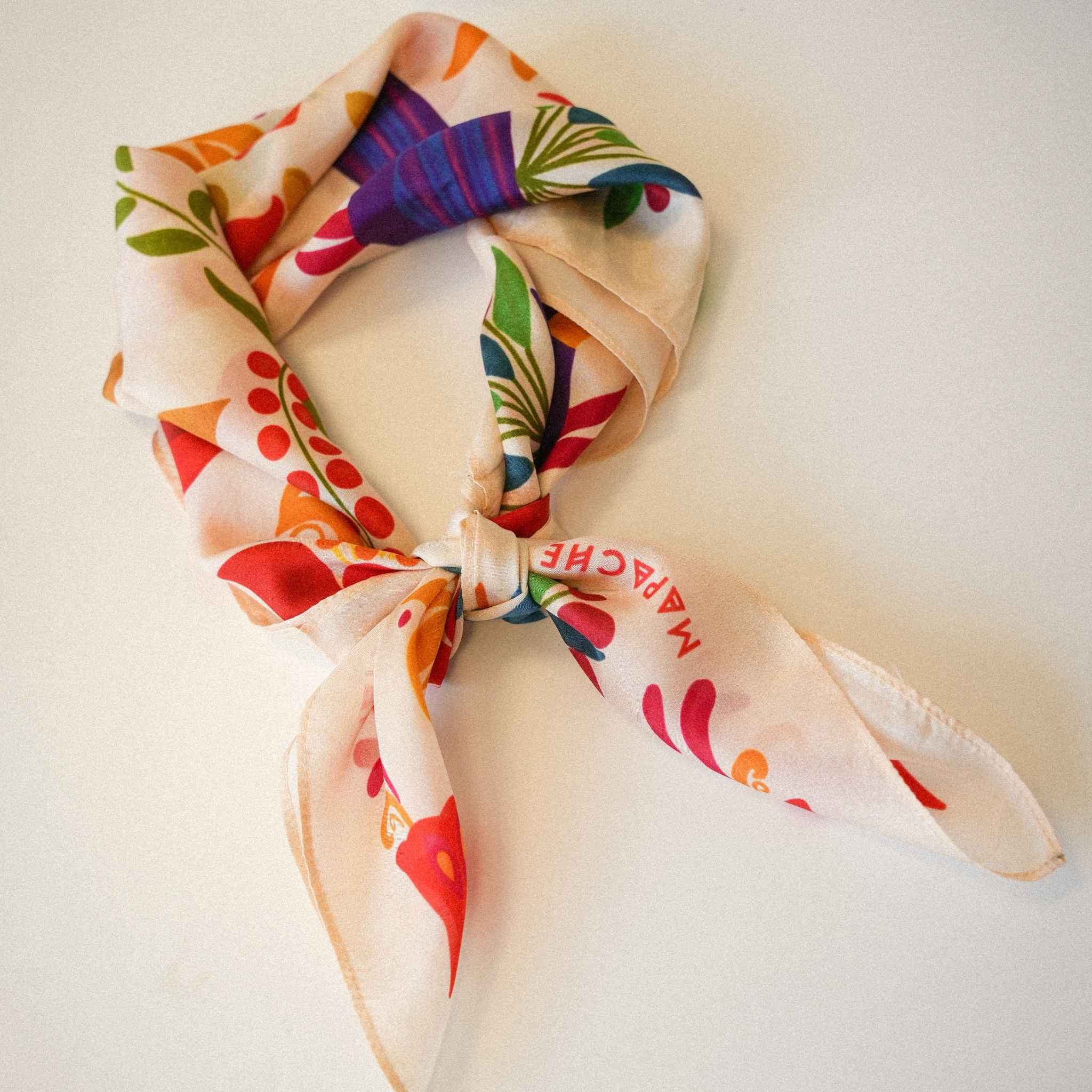 FOULARD MEXICO MI AMOR - MAPACHE