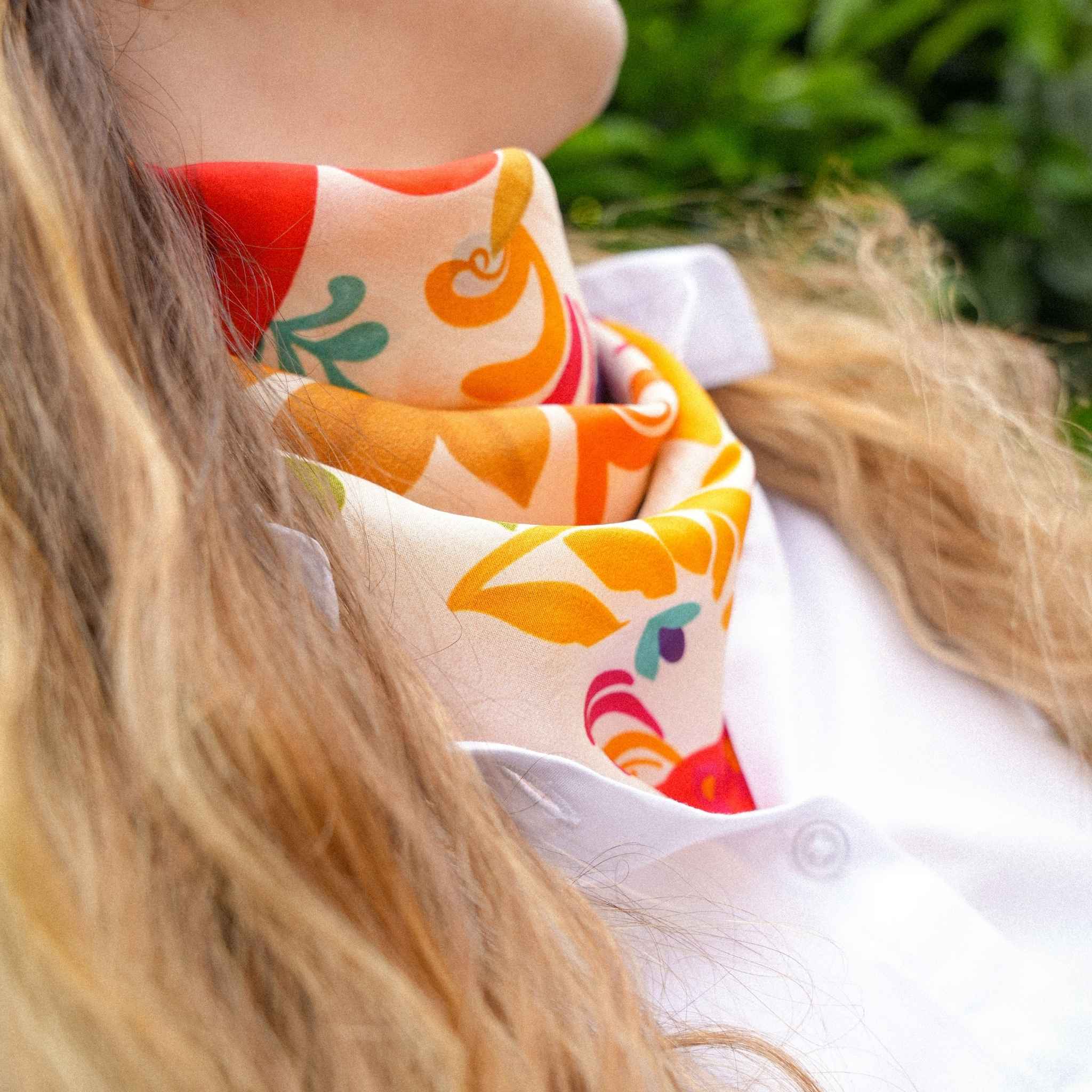 FOULARD MEXICO MI AMOR - MAPACHE