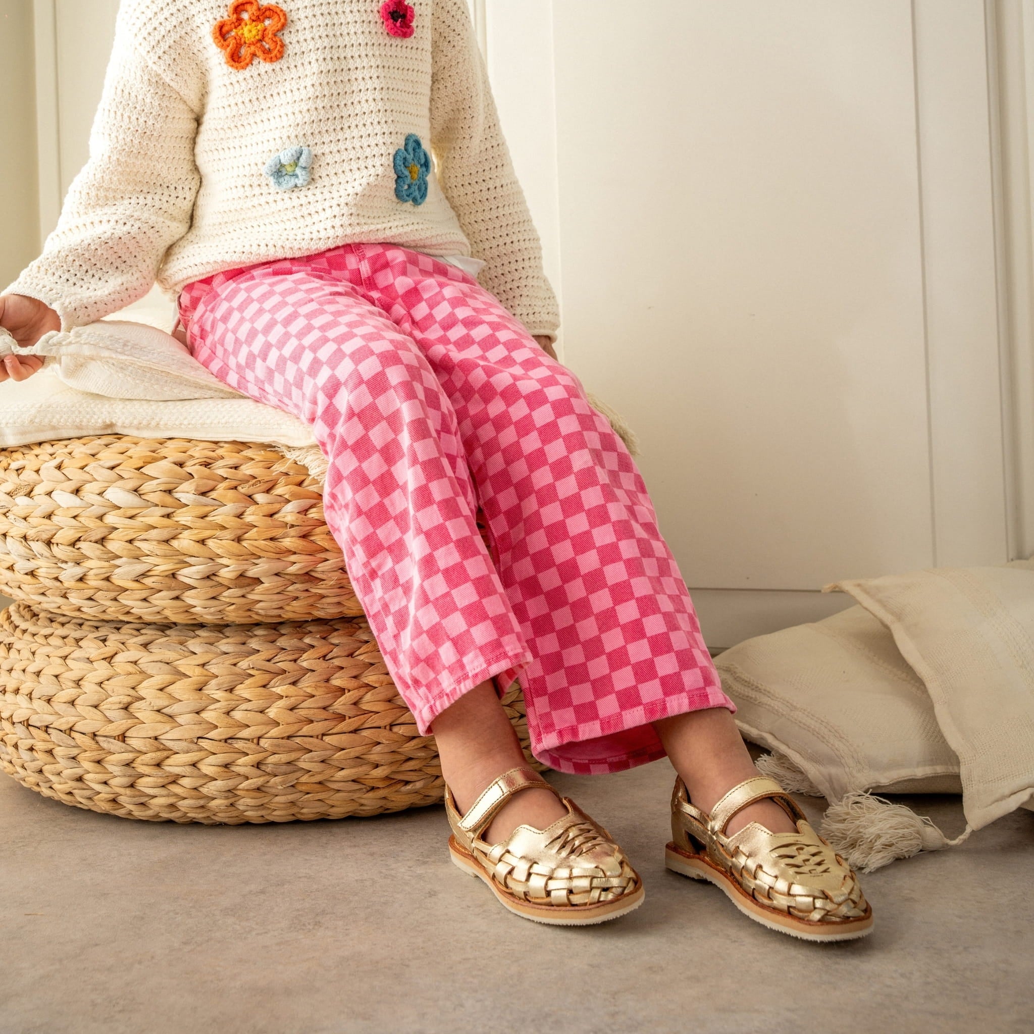 GABRIELLA CHAMPAGNE - HUARACHE ENFANT MAPACHE