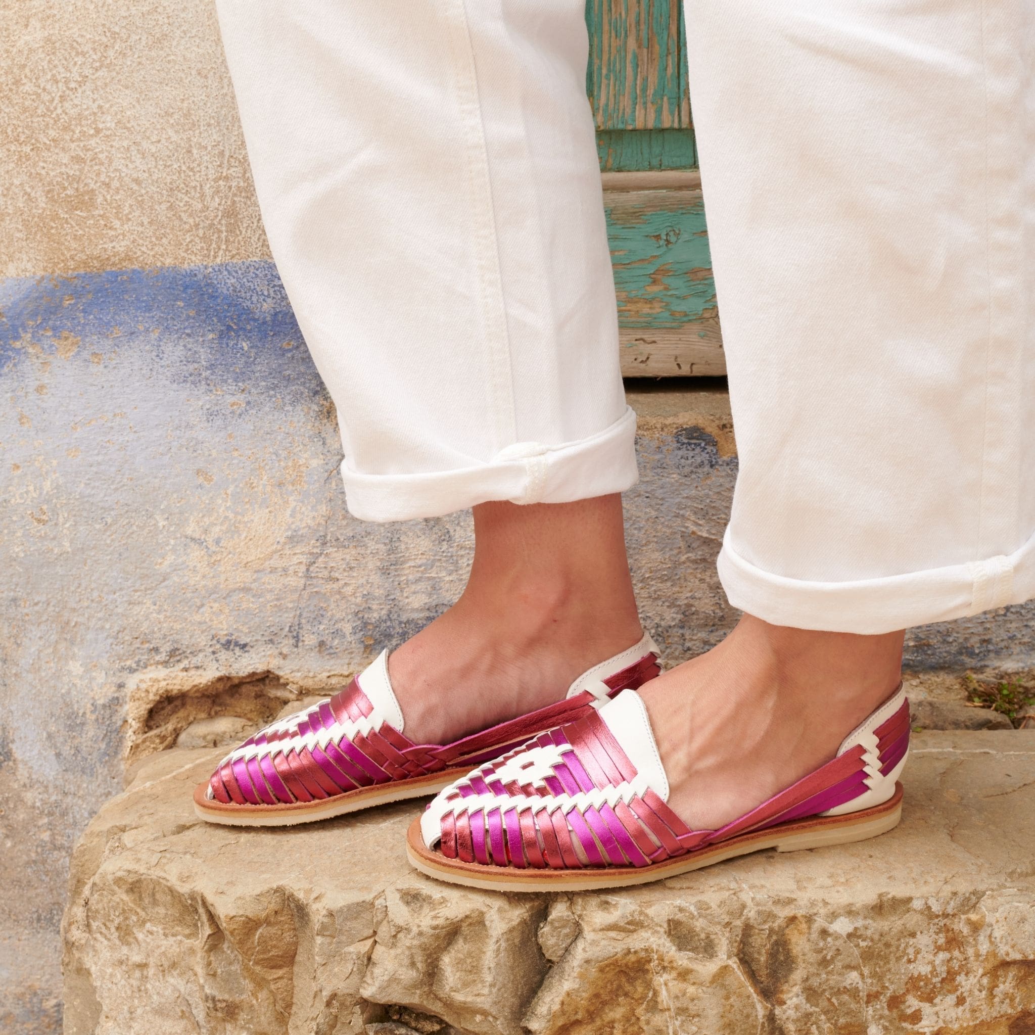 Ibarra Multi Rose - Huarache Mapache