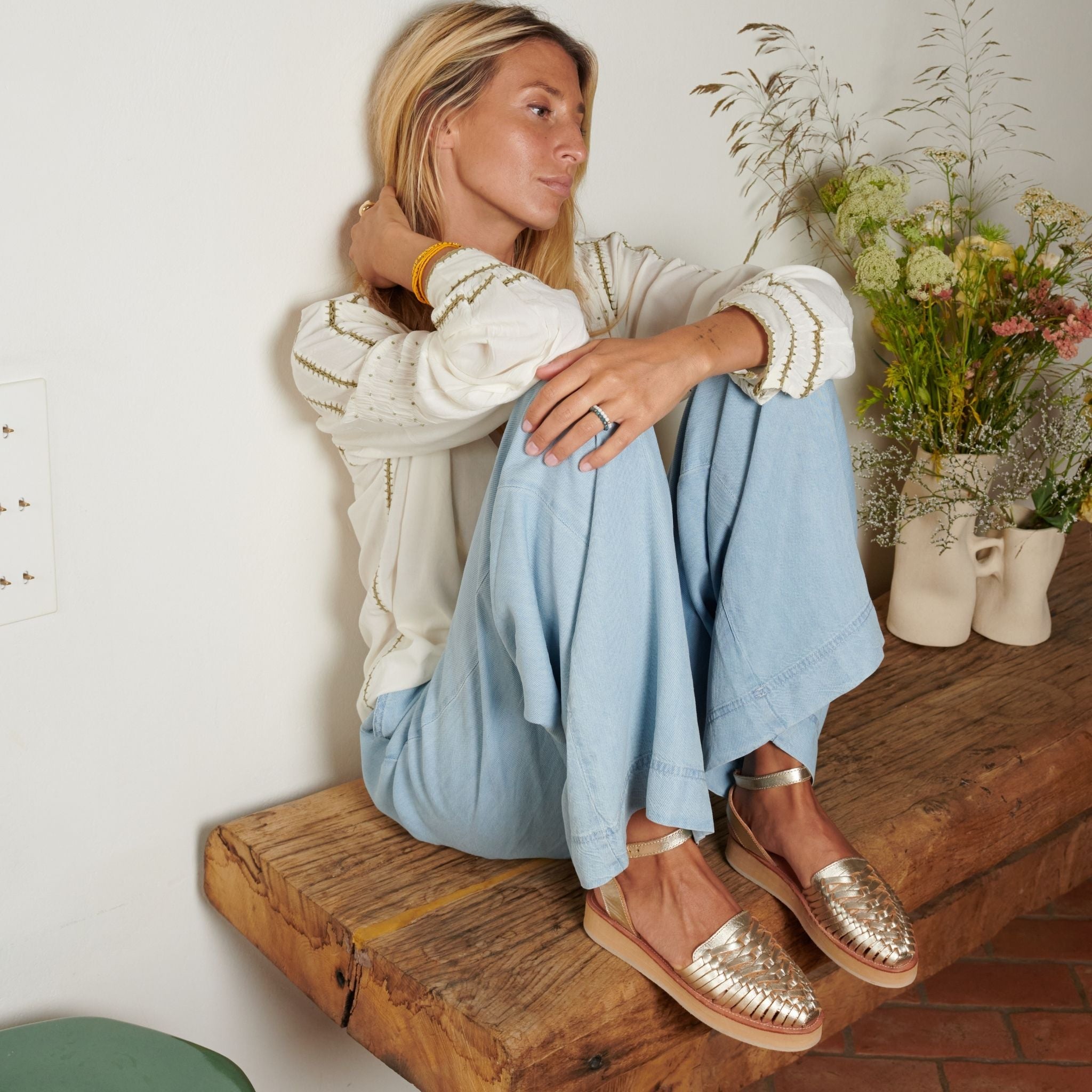 LOMA CHAMPAGNE - SANDALE FEMME MAPACHE