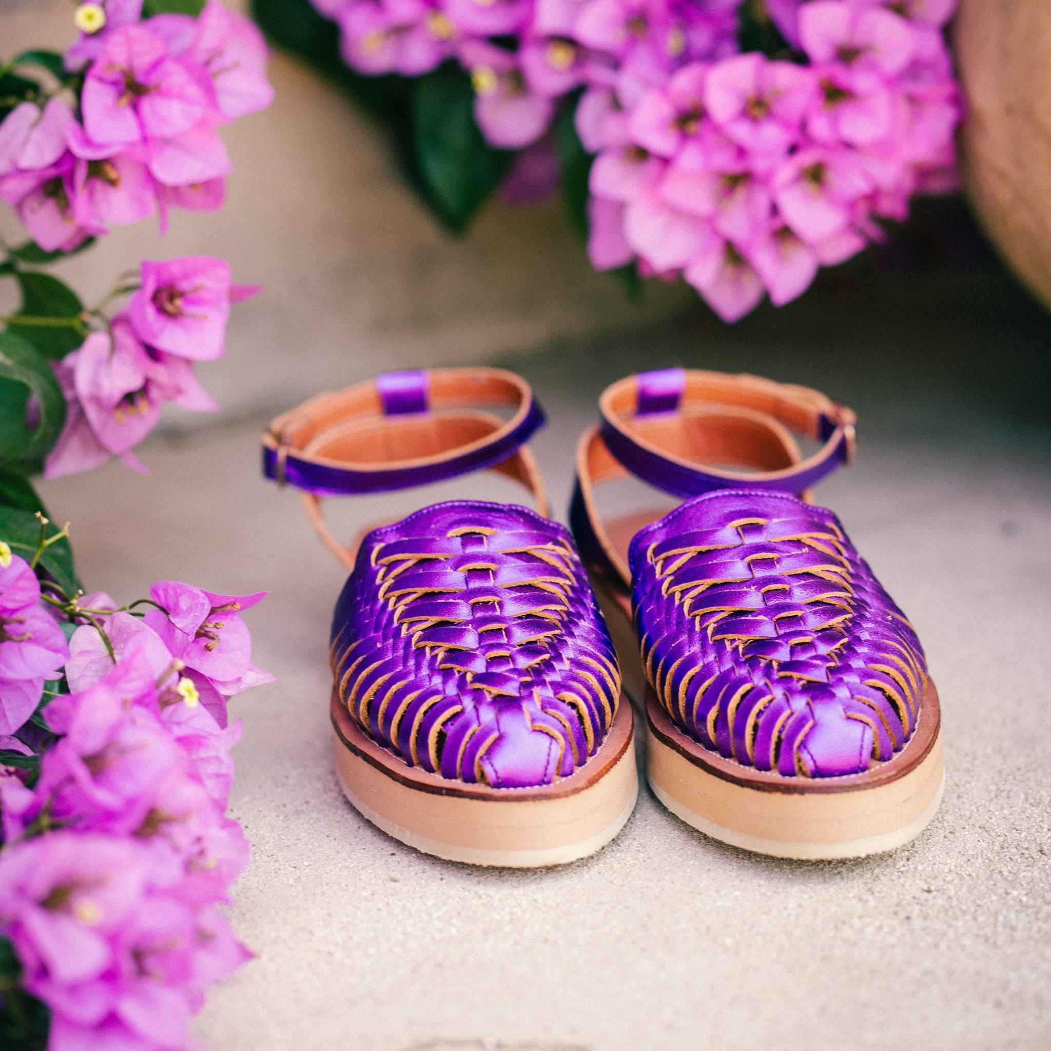 LOMA VIOLET FLASHY - SANDALE FEMME MAPACHE