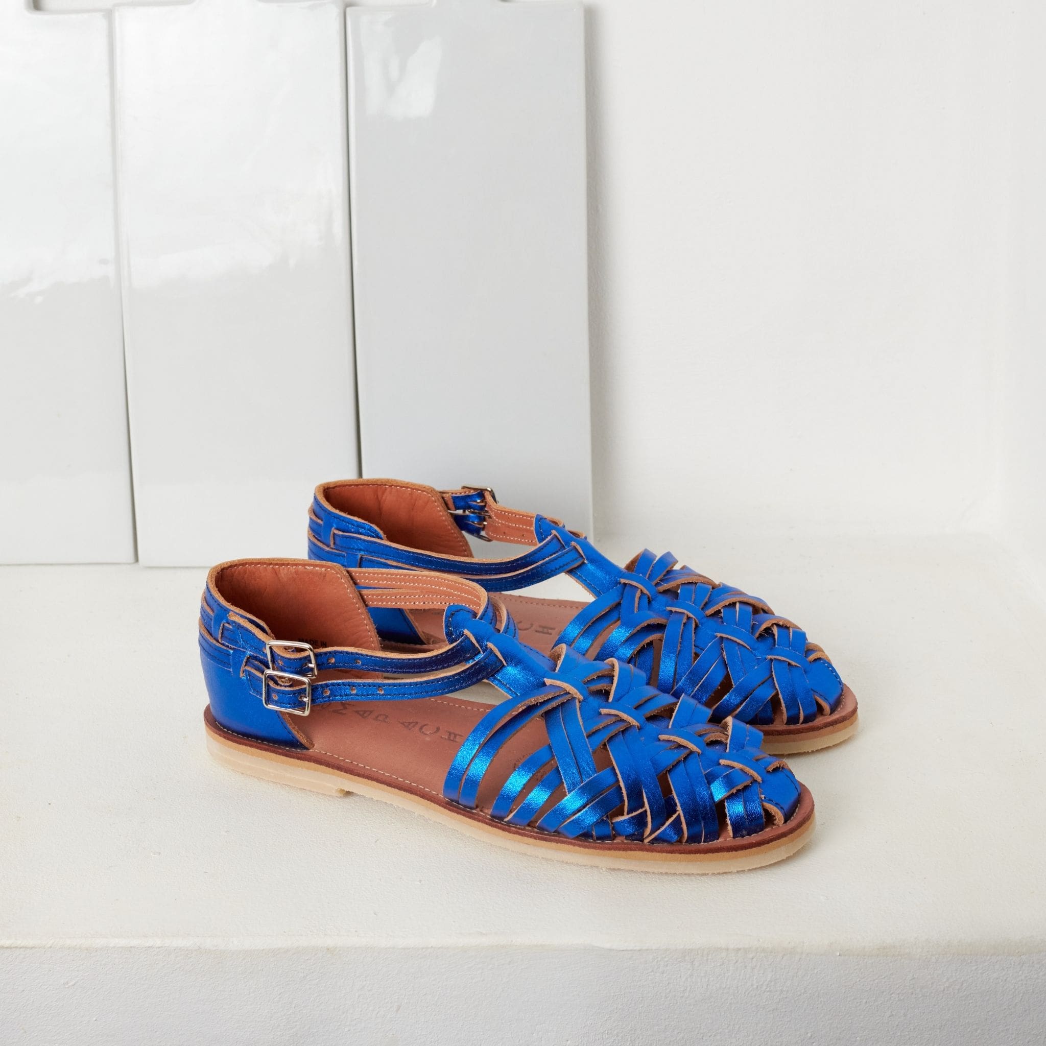 Lucia Bleu Flashy - Huarache Mapache