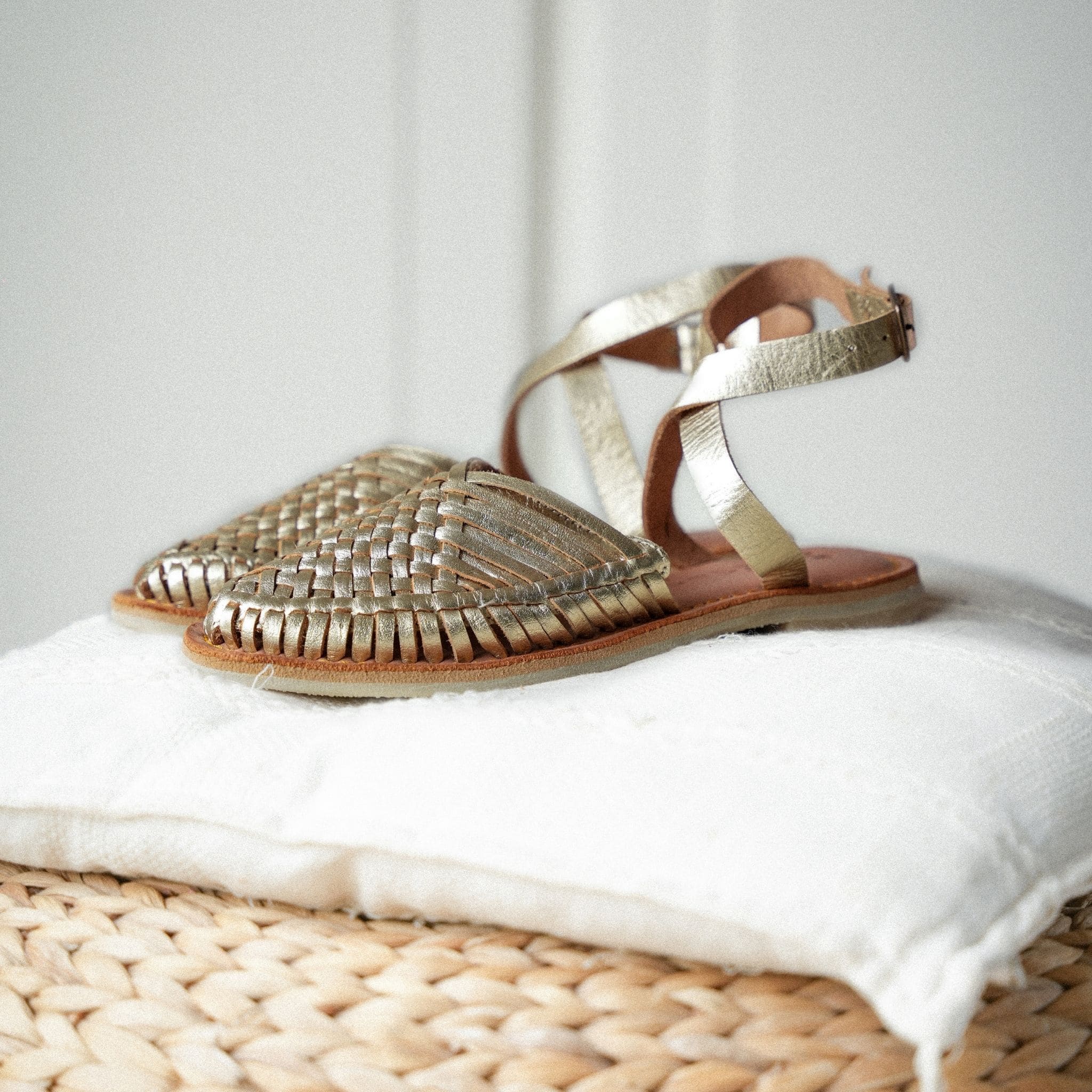 LUPITA CHAMPAGNE - SANDALE FEMME MAPACHE