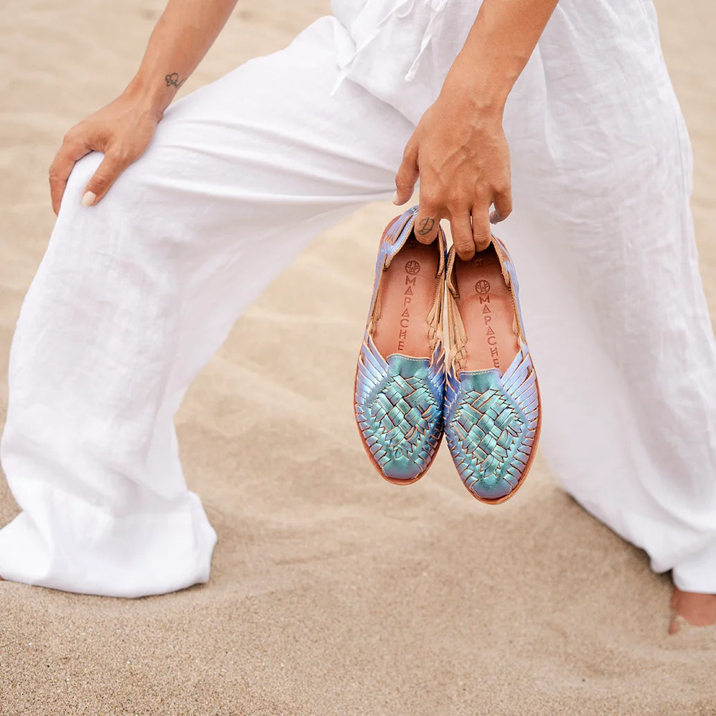 Rosalia Blue Mermaid - Huarache Mapache