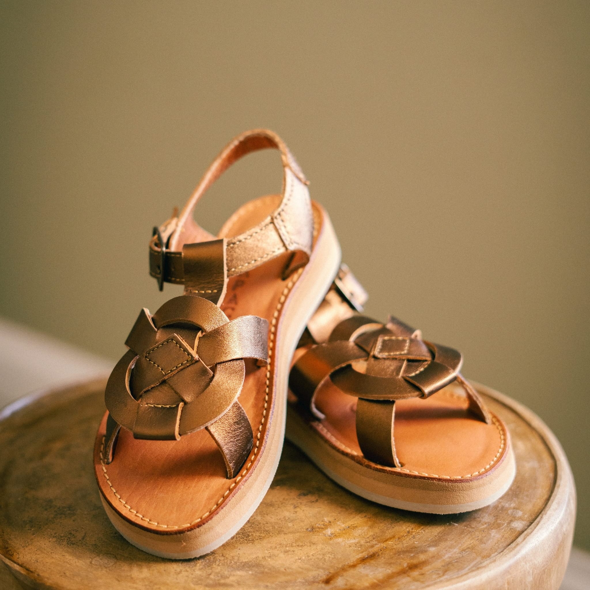 TULUM BRONZE - SANDALE FEMME MAPACHE