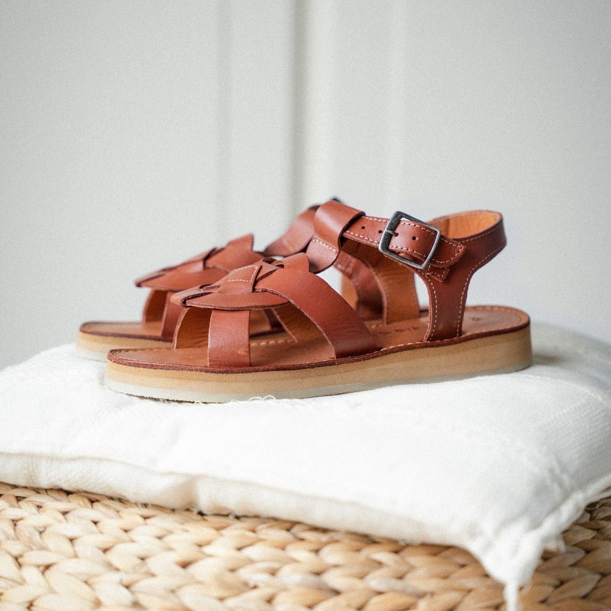 TULUM TABAC - SANDALE FEMME MAPACHE