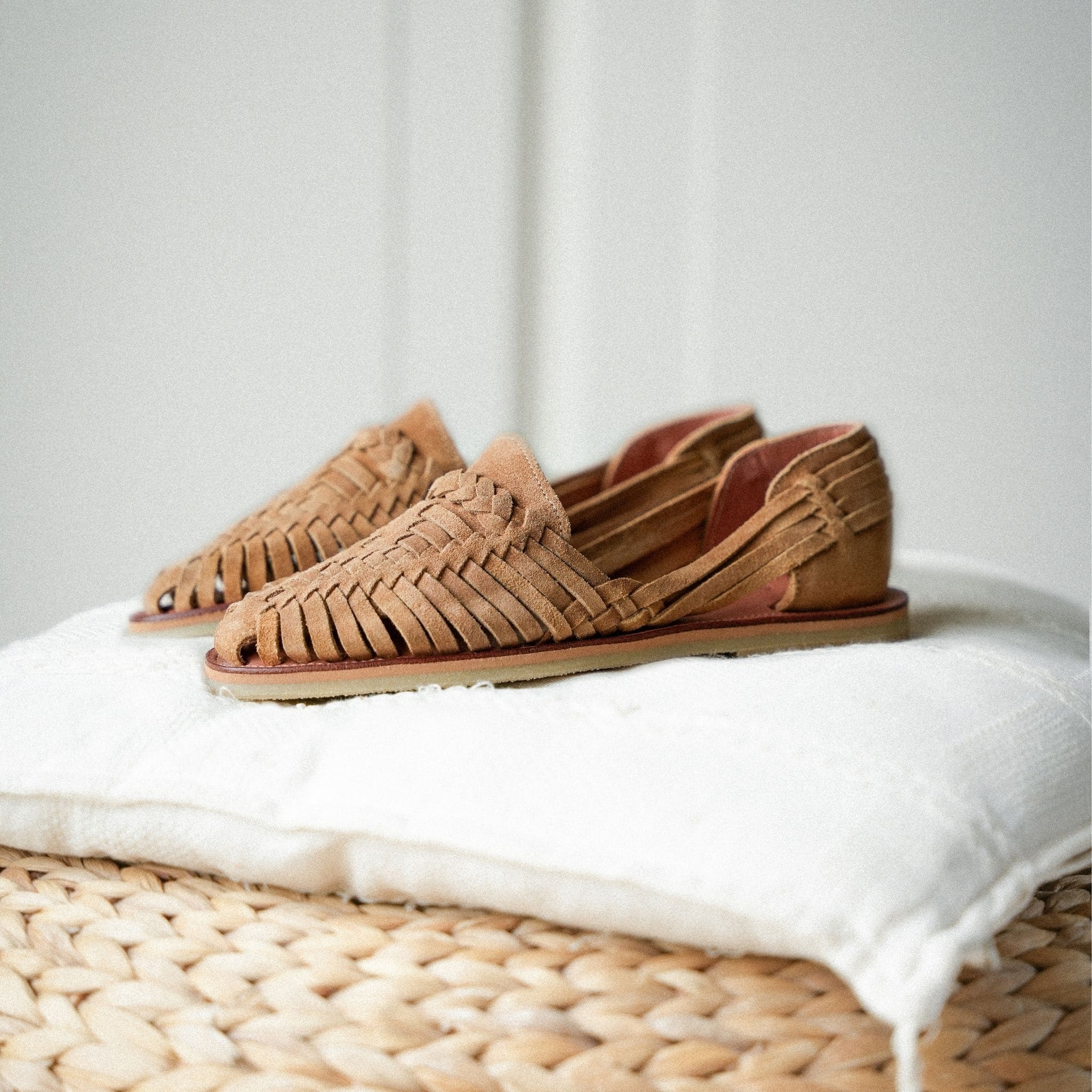 Alegre Suede Camel - Huarache Mapache