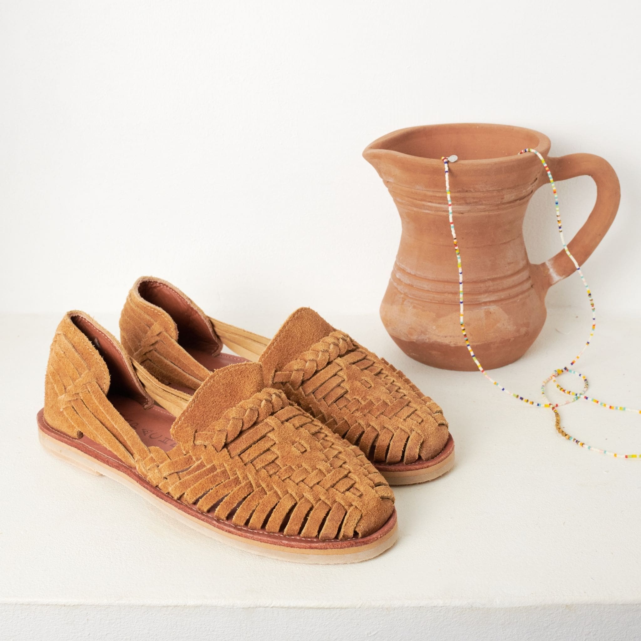 Alegre Suede Camel - Huarache Mapache