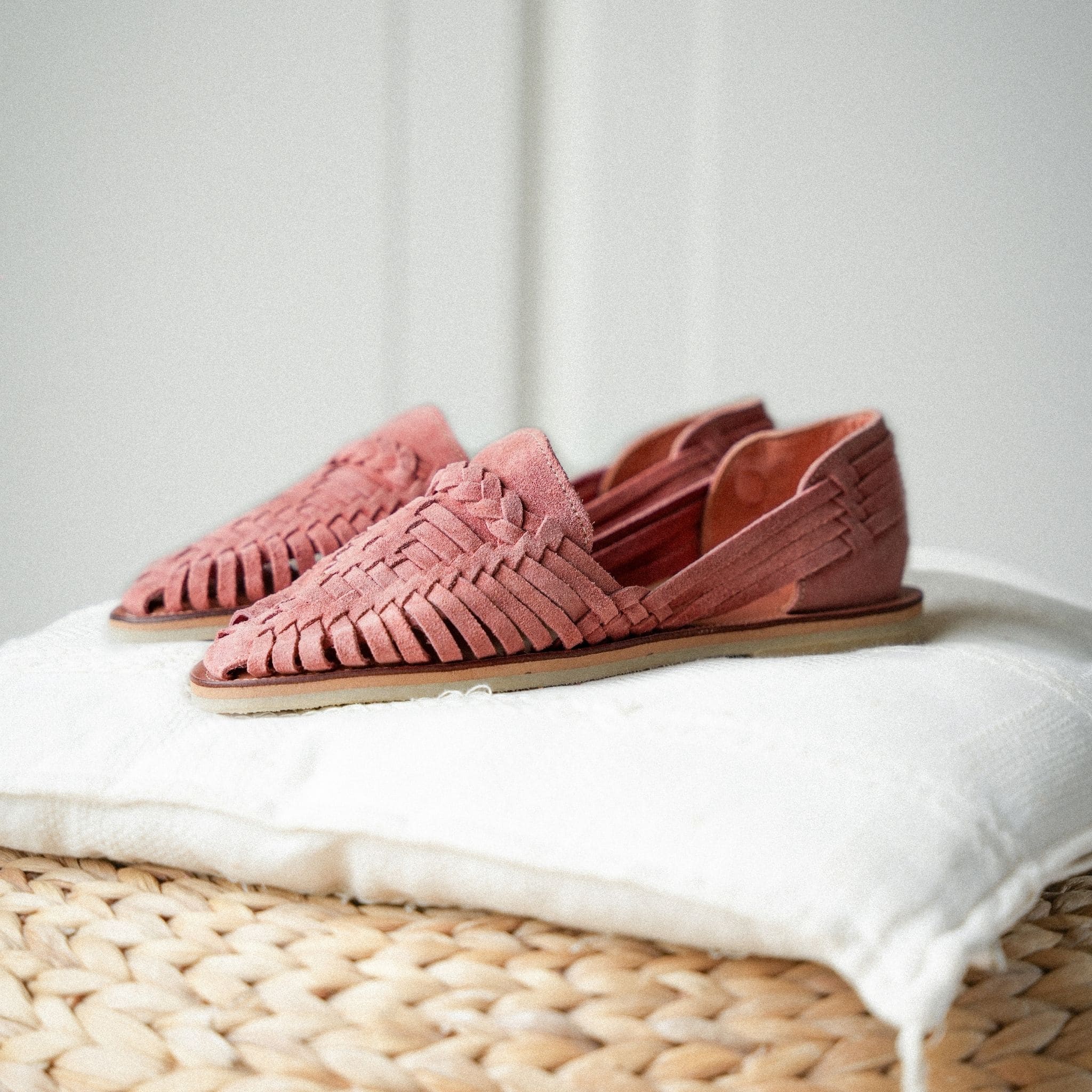 Alegre Suede Framboise - Huarache Mapache