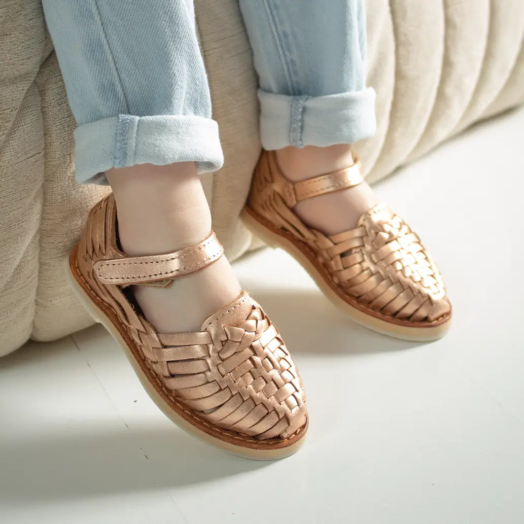 Alegria Or Rose - Huarache enfant Mapache