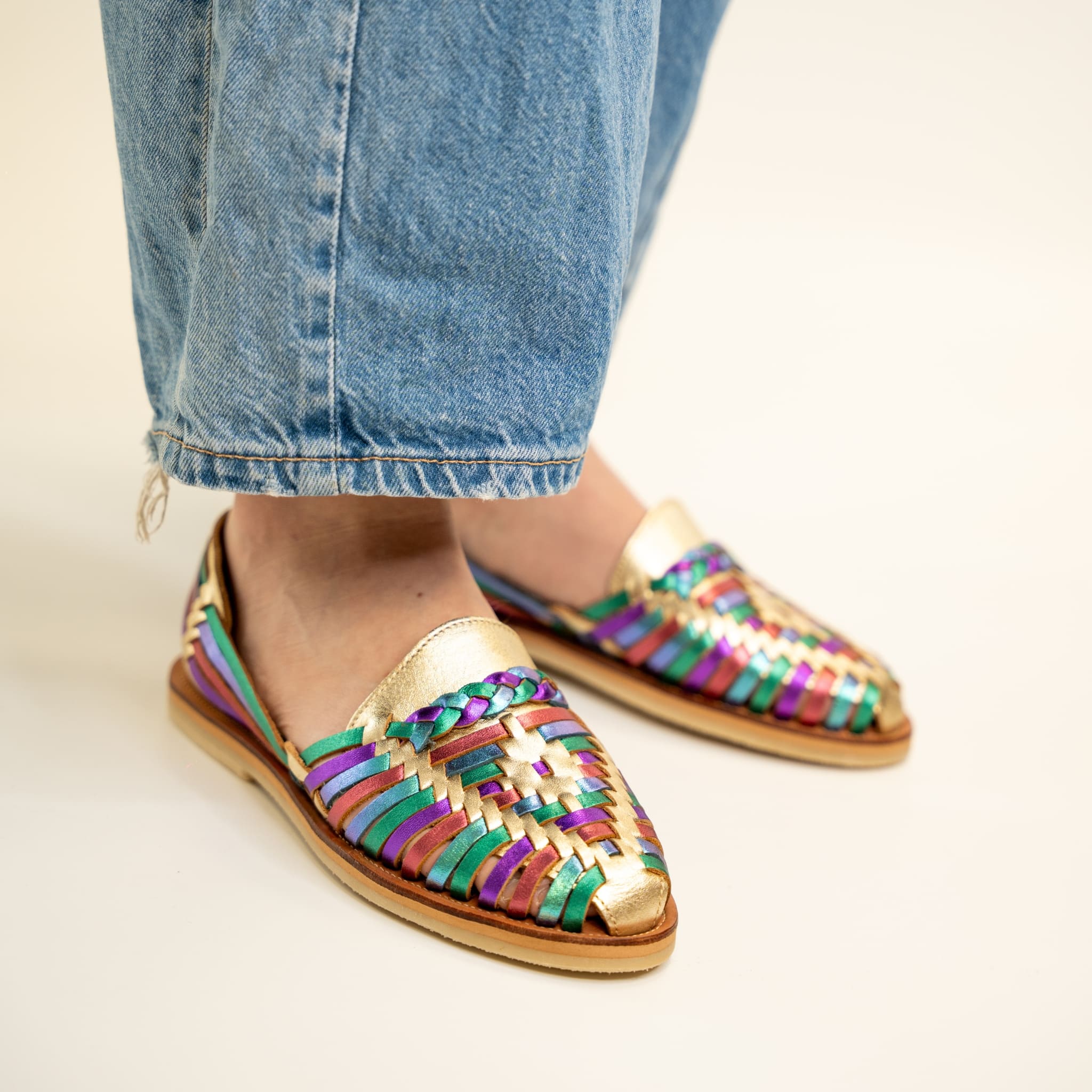 Huarache Alegre Iris - Mapache 