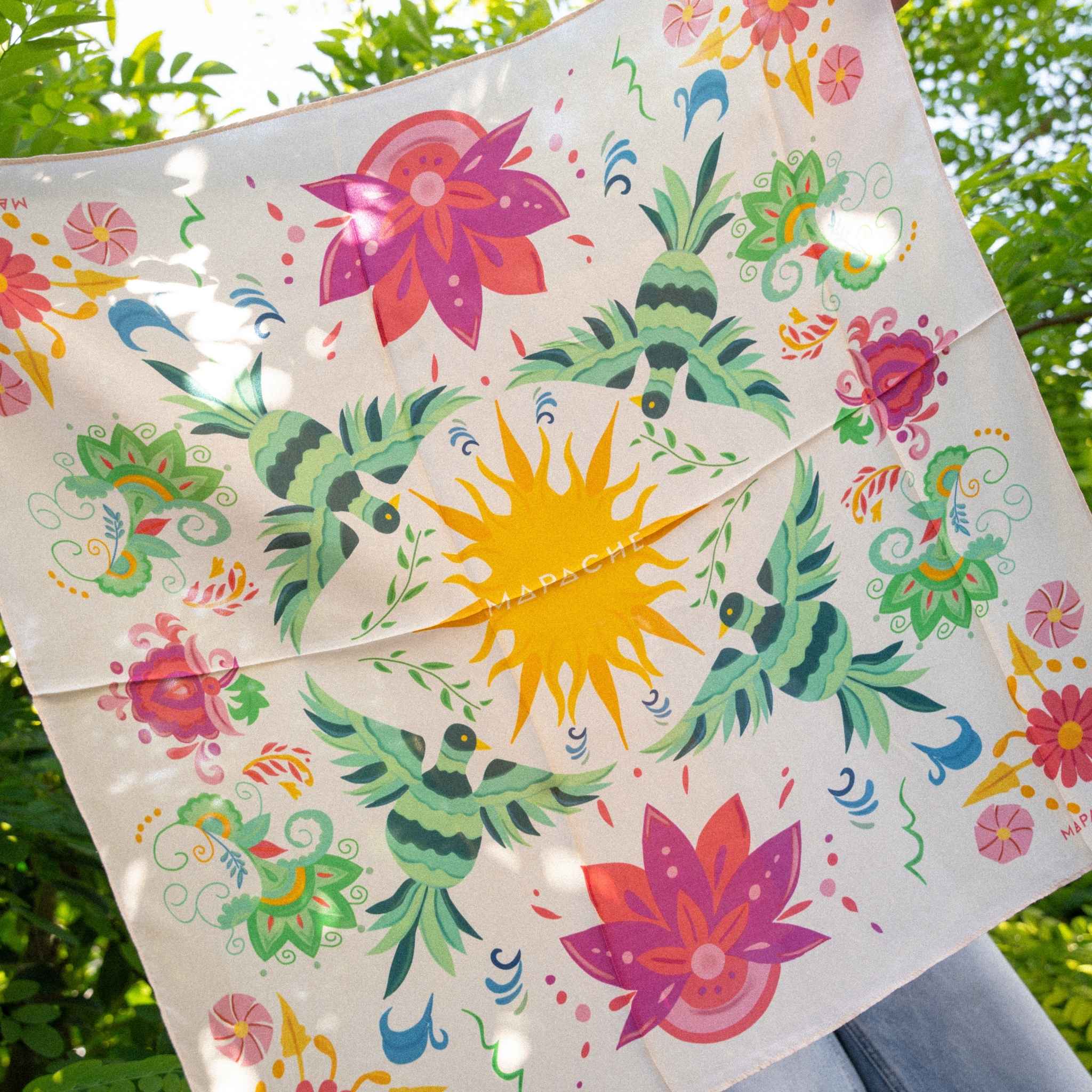 FOULARD DIA DE VIDA - MAPACHE
