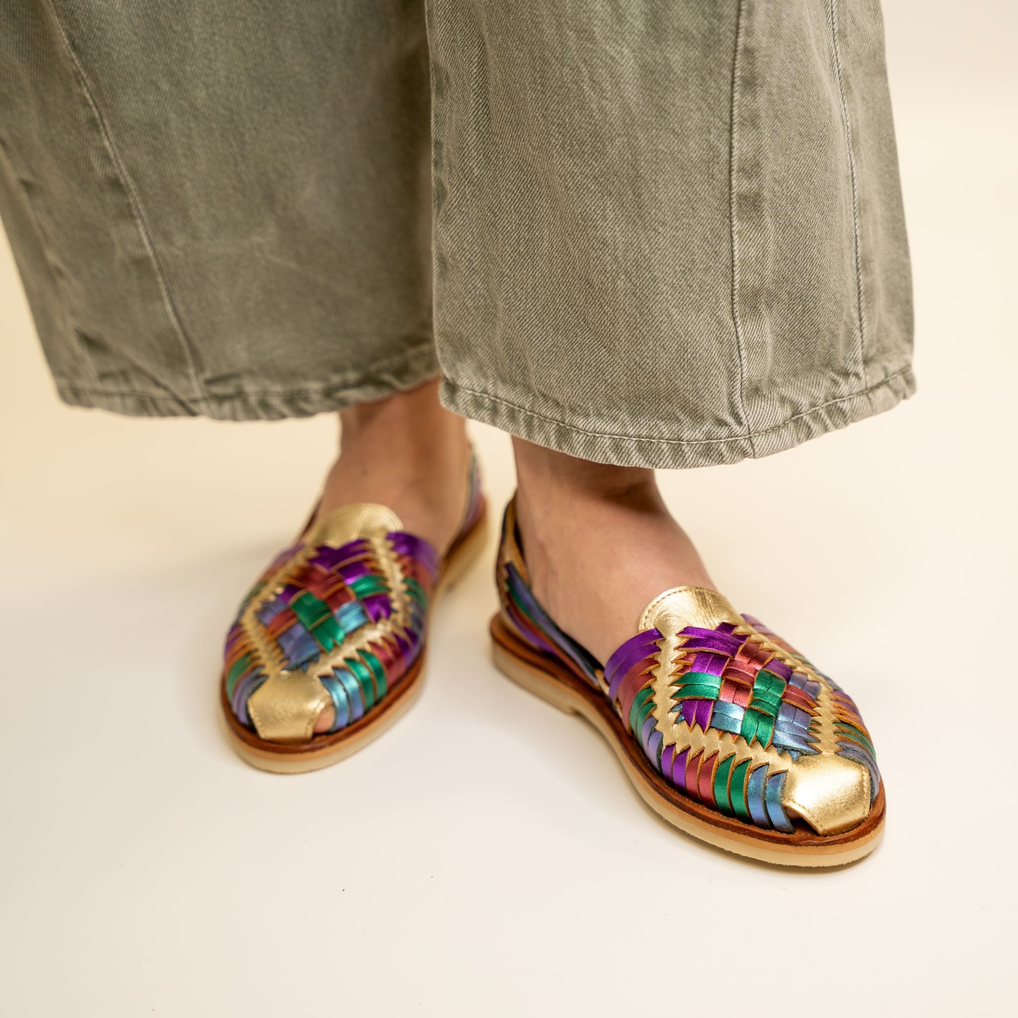 Huarache Rosalia Iris - Mapache