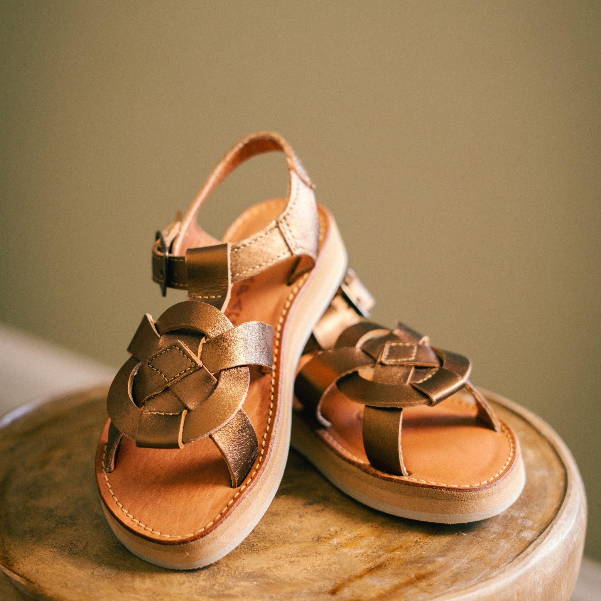 TULUM BRONZE - SANDALE FEMME MAPACHE